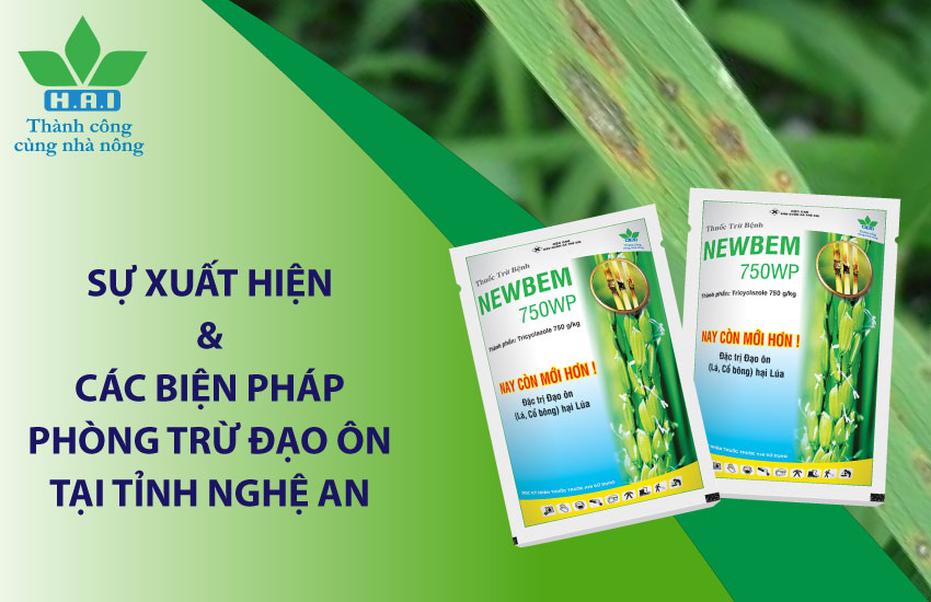 SỰ XUẤT HIỆN & CÁC BIỆN PHÁP PHÒNG TRỪ ĐẠO ÔN TẠI TỈNH NGHỆ AN