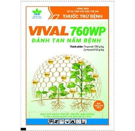 THUỐC TRỪ BỆNH VIVAL 760WP