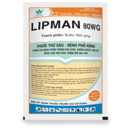 THUỐC TRỪ BỆNH LIPMAN 80WG