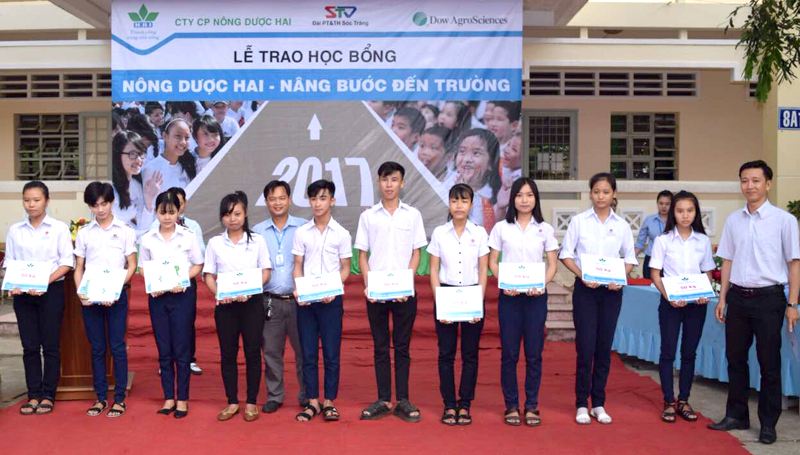 Nông Dược HAI Ra Mắt Chương Trình Nâng Bước Đến Trường