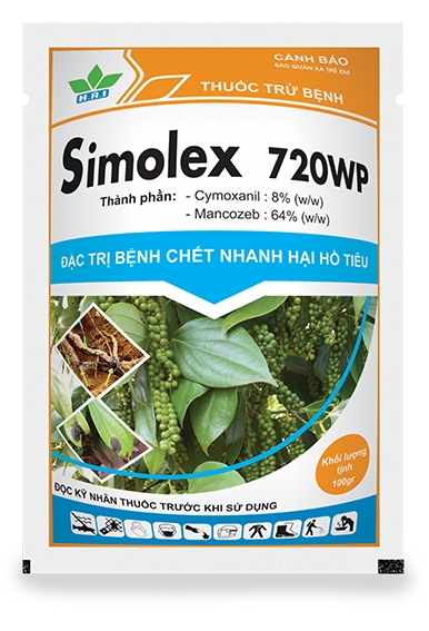 THUỐC TRỪ BỆNH SIMOLEX 720WP