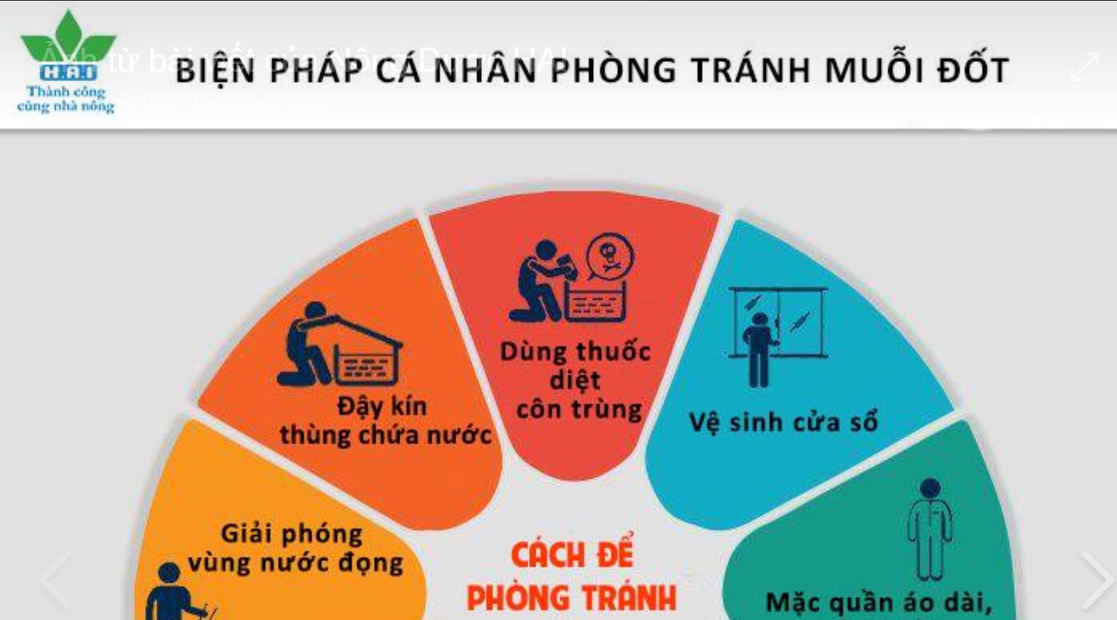 BẠN ĐÃ BIẾT CÁC BIỆN PHÁP ĐỂ MỖI CÁ NHÂN TRÁNH MUỖI ĐỐT?